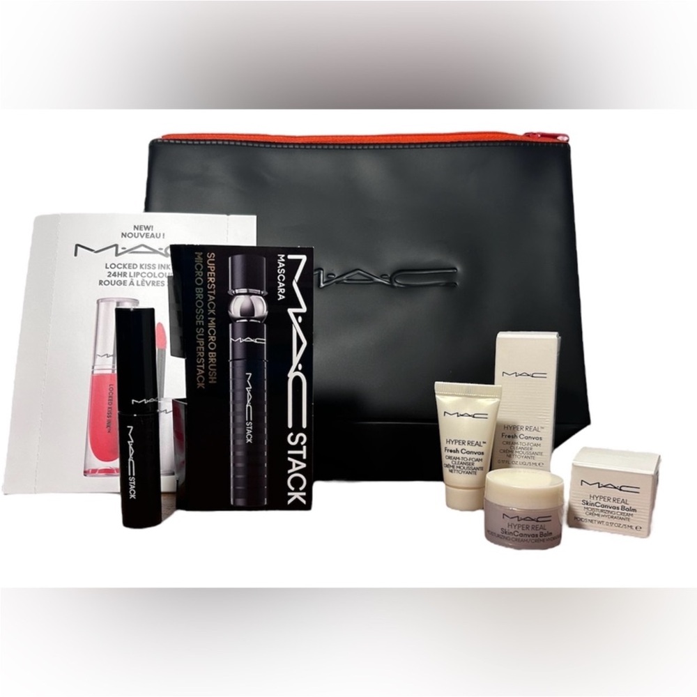 MAC Hyper Real Skincare Set & MAC Bag